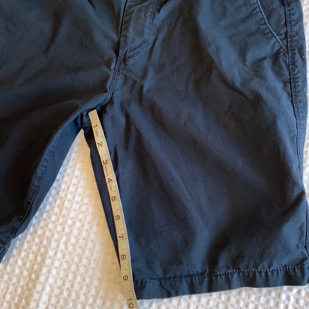 EXPRESS Flat Front Shorts Size 30 Navy Blue EUC